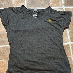 The North Face Women's Gray V-Neck Top